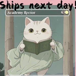 Reitor da Academia - Cute Proxy | Carta de Arte Personalizada Alter Full | Comandante EDH | MuraProxyArt
