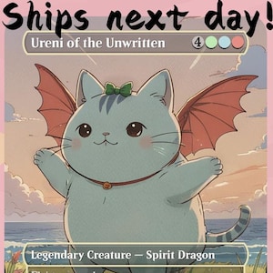 Ureni do Não Escrito - Proxy Fofo | Carta de Arte Personalizada Alter Full | Comandante EDH | MuraProxyArt