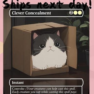 Clevere Verschleierung - Netter Proxy | Benutzerdefinierte Alter voller Kunst Karte | Kommandant EDH | MuraProxyArt