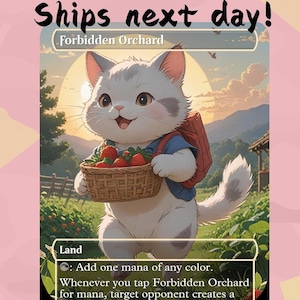 Forbidden Orchard - Cute Proxy | Carta de Arte Personalizada Alter Full | Comandante EDH | MuraProxyArt