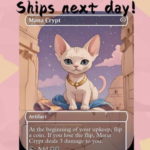 Cripta de Mana - Proxy Fofo | Carta de Arte Completa Alterada Personalizada | Comandante EDH | MuraProxyArt