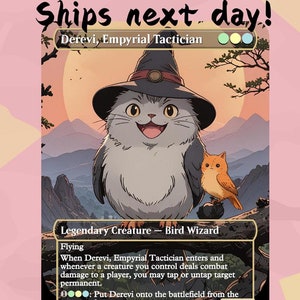 Derevi, Empyrial Tactician - Cute Proxy | Custom Alter Full Art Card | Commander EDH | MuraProxyArt