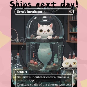 Incubadora de Urza - Tarjeta proxy linda / Altar personalizado con arte completo / Commander EDH / MuraProxyArt