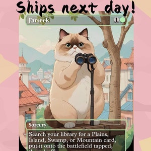 Farseek - Proxy Fofo | Carta de Arte Personalizada Alterada Completa | Comandante EDH | MuraProxyArt