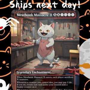 Massacre de Meathook II - Cute Proxy | Carta de arte personalizada Alter Full | Comandante EDH | MuraProxyArt