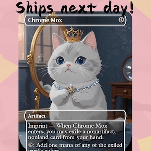 Chrome Mox - Cute Proxy | Custom Alter Full Art Card | Commander EDH | MuraProxyArt