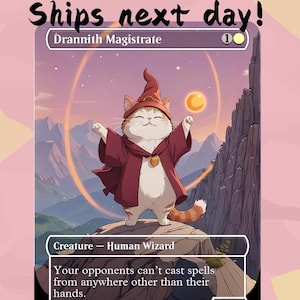 Drannith Magistrate - Cute Proxy | Carta de arte personalizada Alter Full | Comandante EDH | MuraProxyArt