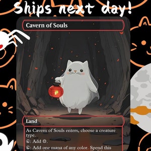 Caverna de las Almas - Tarjeta proxy linda / Altar personalizado con arte completo / Commander EDH / MuraProxyArt