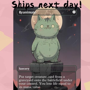 Reanimate - Cute Proxy | Carta de arte personalizada Alter Full | Comandante EDH | MuraProxyArt