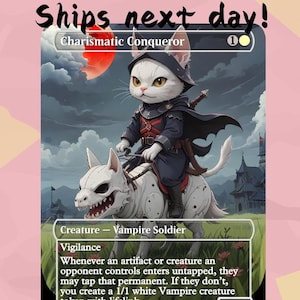 Conquistador Carismático - Proxy Bonito | Carta de Arte Personalizada Alter Full | Comandante EDH | MuraProxyArt