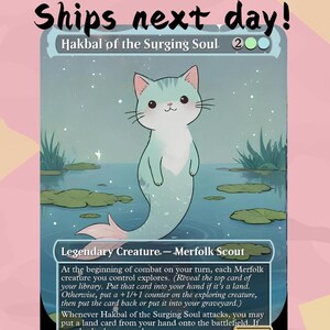 Hakbal da Alma Surgindo - Proxy Bonito | Comandante EDH | Carta de Arte Completa Alter Personalizada | MuraProxyArt