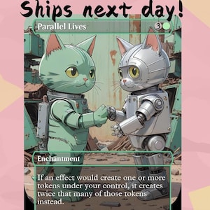 Vidas Paralelas - Tarjeta proxy linda / Altar personalizado con arte completo / Commander EDH / MuraProxyArt