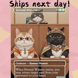 Testemunha Eterna - Proxy Fofo | Carta de Arte Personalizada Alter Full | Comandante EDH | MuraProxyArt