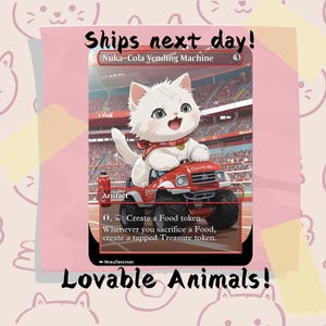 Nuka-Cola-automaatproxy, aangepaste kattenkunst