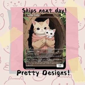 Ocelot Pride - Cute Proxy | Custom Alter Full Art Card | Commander EDH | MuraProxyArt