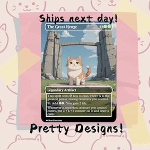 The Great Henge-proxy, aangepaste kattenkunst