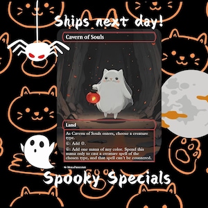 Cavern of Souls-proxy, aangepaste kattenkunst