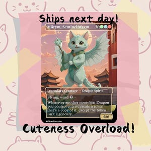Miirym Sentinel Wyrm - Cute Proxy | Custom Alter Full Art Card | Commander EDH | MuraProxyArt