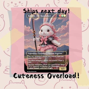 Baylen, the Haymaker - Cute Proxy | Custom Alter Full Art Card | Commander EDH | MuraProxyArt