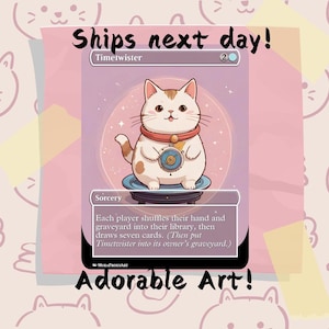 Timetwister Proxy, Custom Cat Art