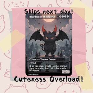 Bloodletter of Aclazotz Proxy, aangepaste kattenkunst