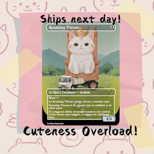 Roaming Throne Proxy, aangepaste kattenkunst