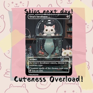 Urza’s Incubator Proxy, Custom Cat Art