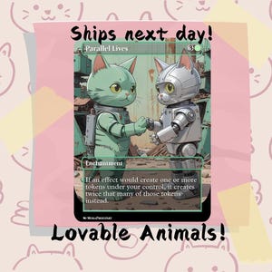 Parallel Lives Proxy, aangepaste kattenkunst