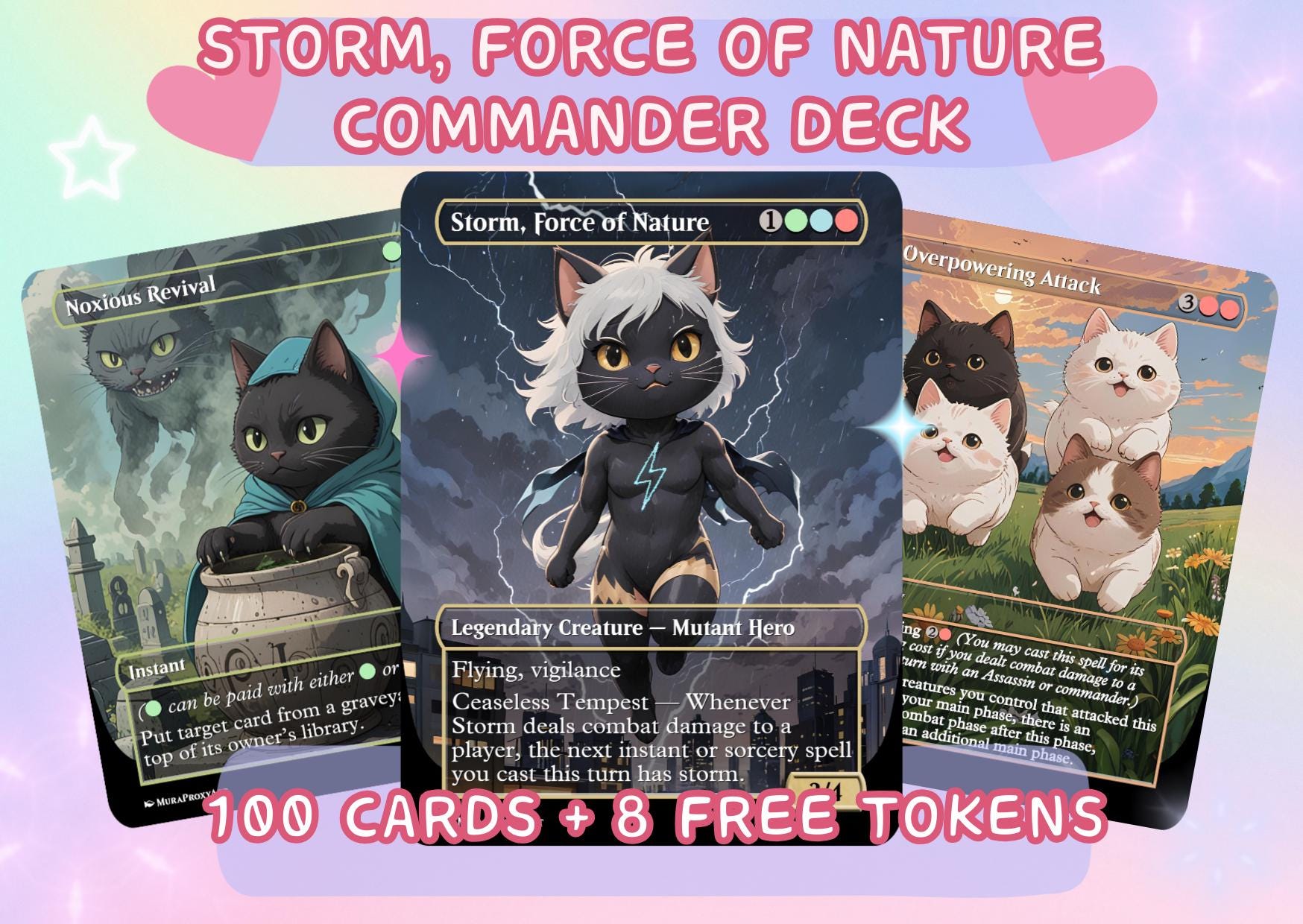 light paws mtg commander deck Light-Paws, Emperor's Voice (#1877) (borderless)