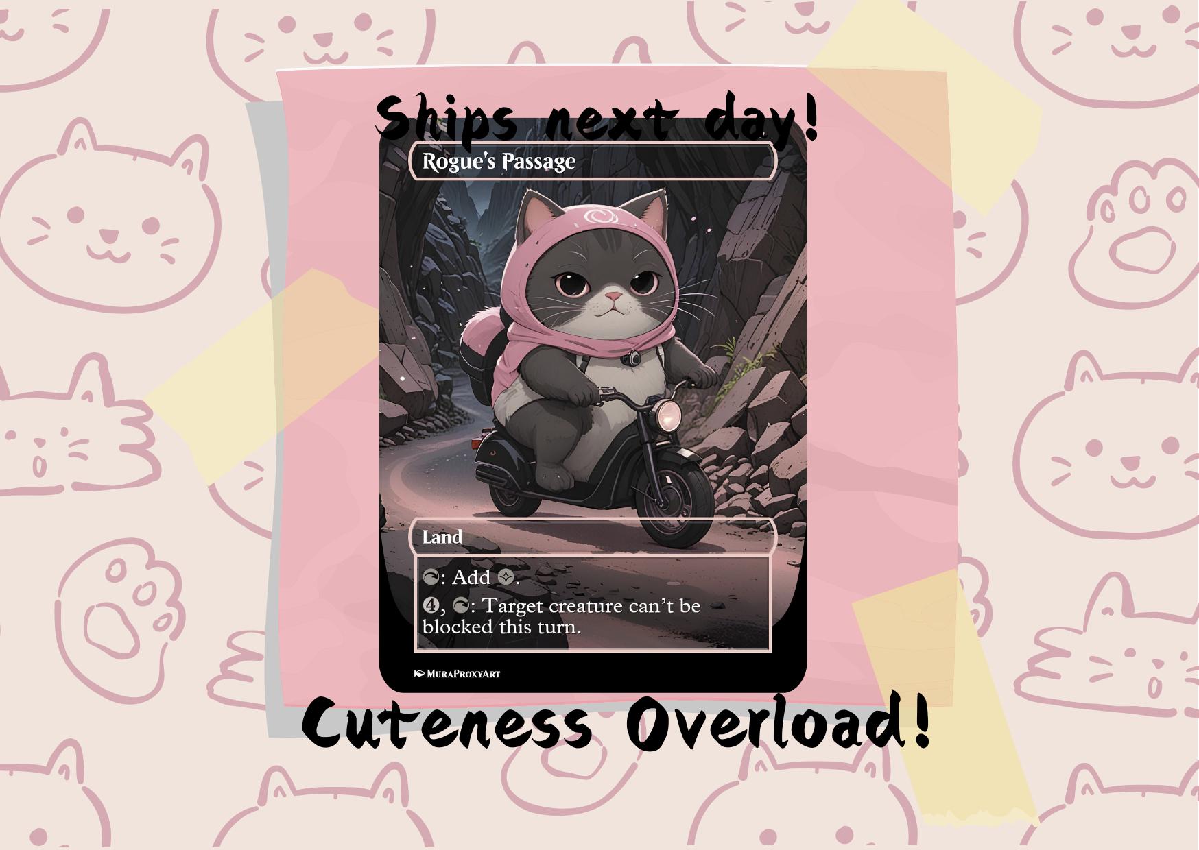 Rogue’s Passage - Cute Proxy | Custom Alter Full Art Card | Commander EDH | MuraProxyArt