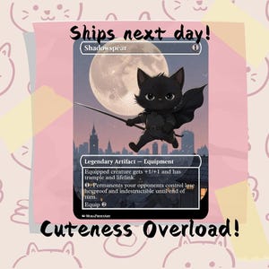 Shadowspear-proxy, aangepaste kattenkunst