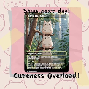 Three Tree City Proxy, Custom Cat Art
