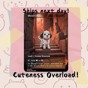 Blood Crypt Proxy Schockland, benutzerdefinierte Hundekunst