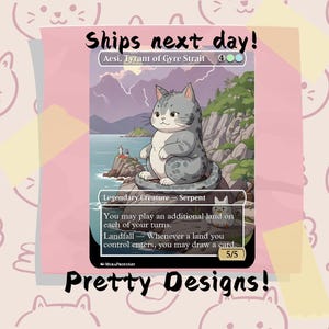 Aesi Tyrant of Gyre Strait Proxy, Benutzerdefinierte Katzenkunst