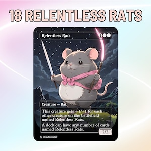 18 Ratas Implacables Proxy, Arte Personalizado