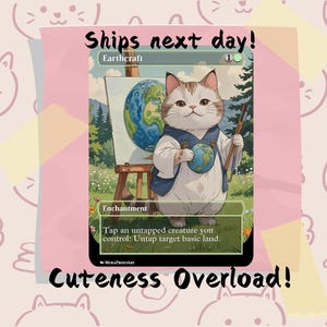 Earthcraft-proxy, aangepaste kattenkunst