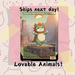 Pantlaza Sun-Favored Proxy, arte personalizzata per gatti