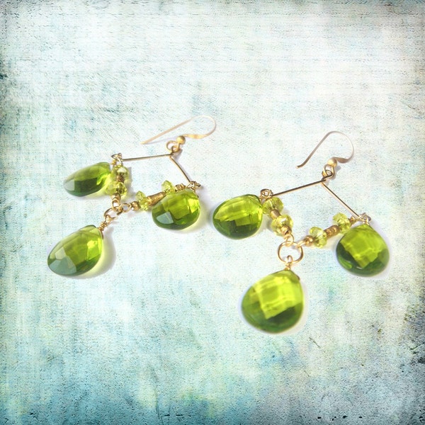 Teardrop earrings