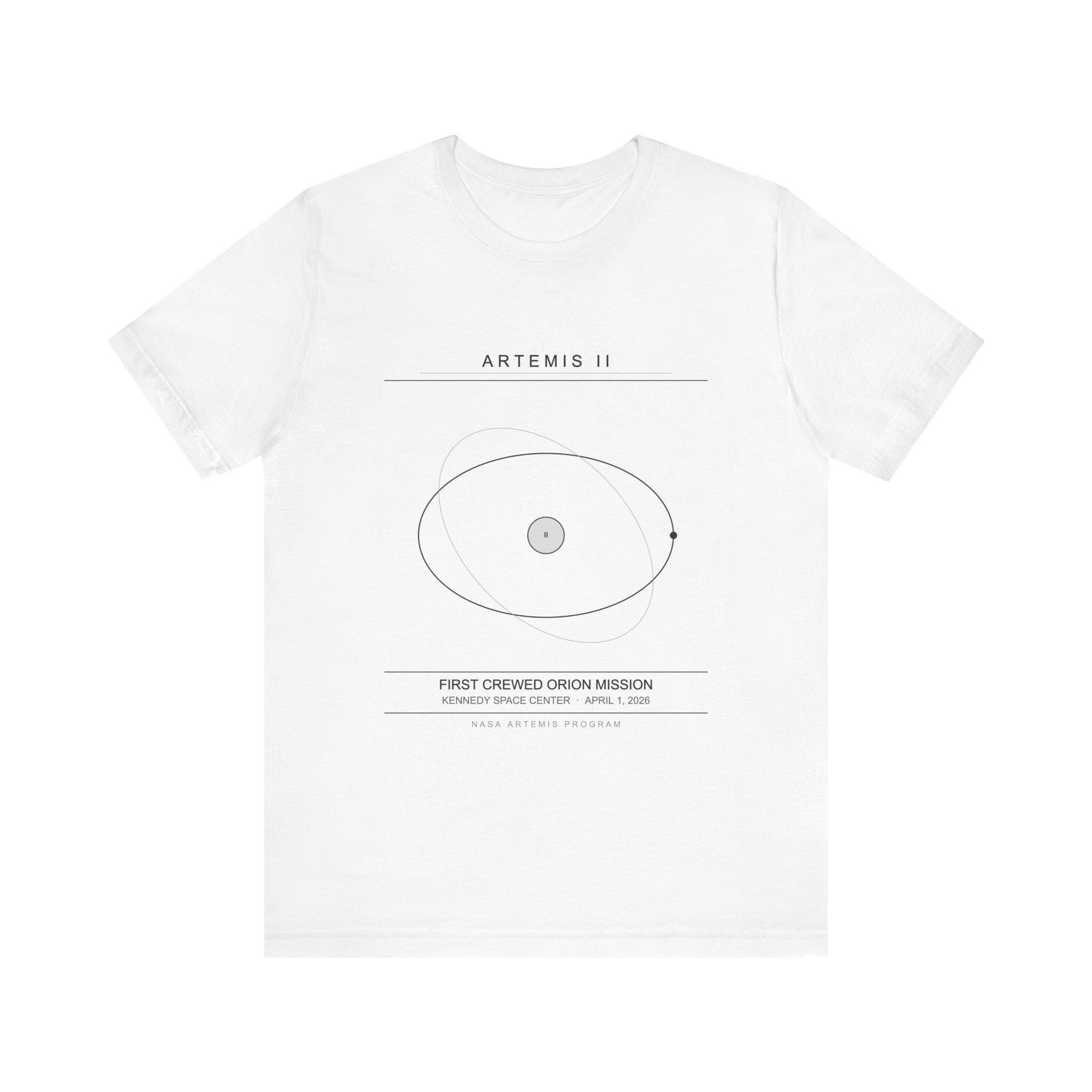 Minimalist Space Shirt | NASA Orbit Graphic Tee | Science Gift for Him ...