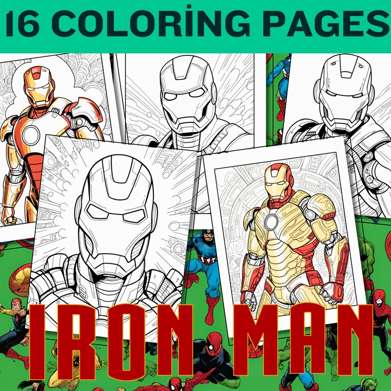 Marvels Iron On - Etsy