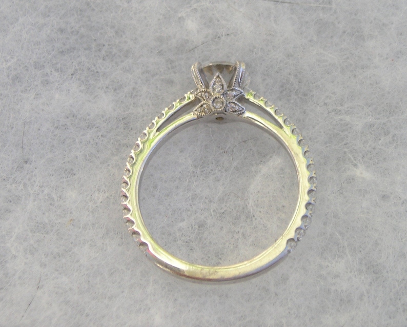Dainty Sterling 925 Cubic Zirconia CZ Designer Ring Size 6.75