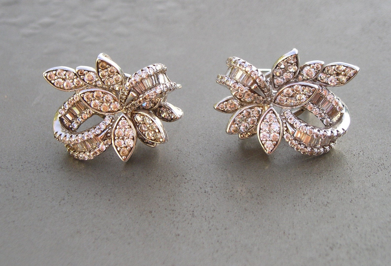 Lovely Sterling 925 Fuzion Creations FZN CN Cubic Zirconia CZ Etsy