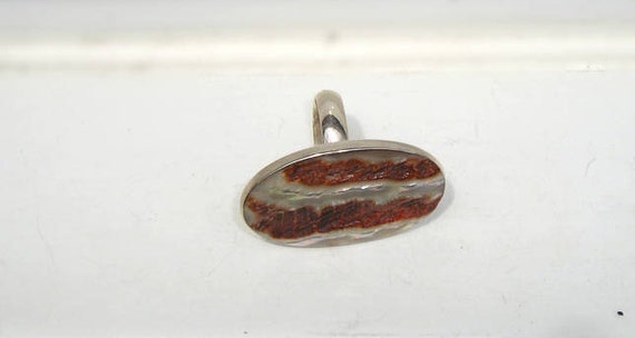 Lovely Sterling Silver 925 Abalone Shell Cocktail… - image 6