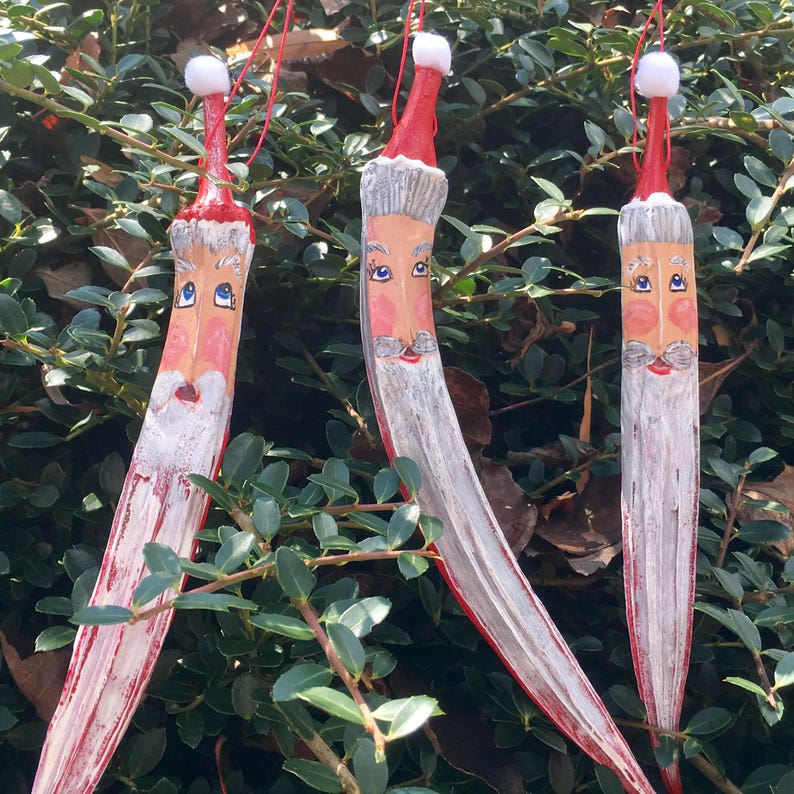 Santa Okra Ornaments image 3