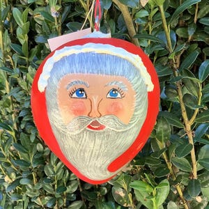Happy Santa large egg gourd ornaments