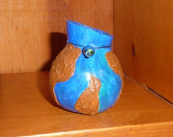 Mini  Gourd Planet Vase