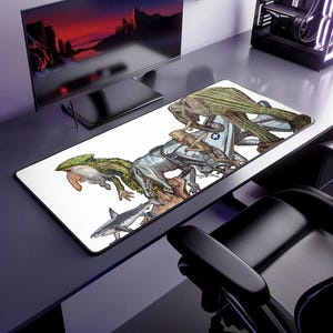 Italian brainrot Bombardino crocodilo tralalero tralala tung sahur brr brr patapim lirili larila , character Meme Mouse pad