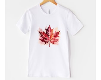 Maple Leaf Shirt, Canada Day T-Shirt, Gift for Canadians, Canada Shirt, Canadian T-shirt, Unisex Tees, Women T-Shirts