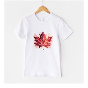 Ahornblatt Shirt, Kanada Tag T-Shirt, Geschenk für Kanadier, Kanada Shirt, kanadisches T-Shirt, Unisex T-Shirts, Frauen T-Shirts