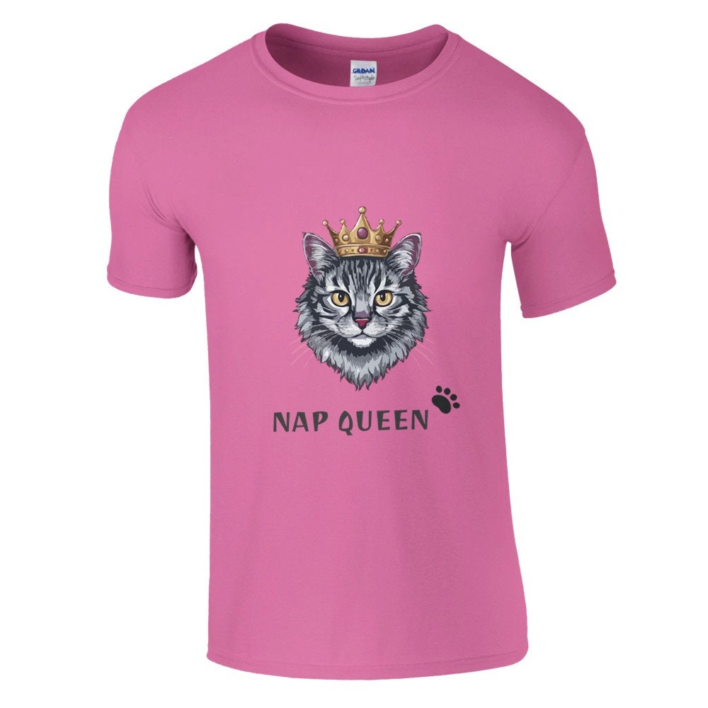 Cat T shirt Funny Cat T shirt Nap Queen T shirt Cute Cat Cat Queen T shirt Etsy Canada